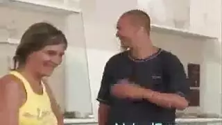 إيلاج مزدوج في عاهرة تونسية