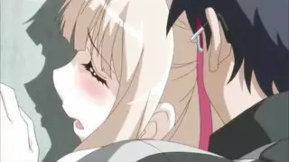 فتاة كرتون شقراء تُنكح باثنين في مشهد هنتاي قاسي