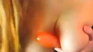 إباحية كاميرا الويب: تلميع مؤخرة كبيرة