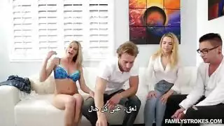 جلسة جنس جماعي ساخنة: نيك صريح مع شركاء متعددين